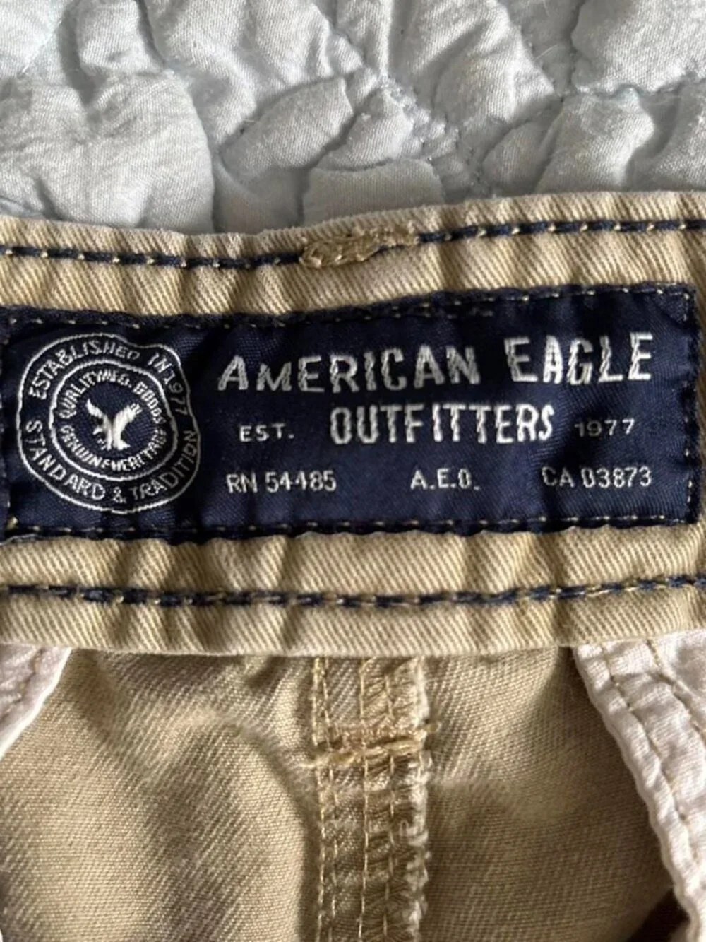 American Eagle Women's Tan and Khaki Shorts